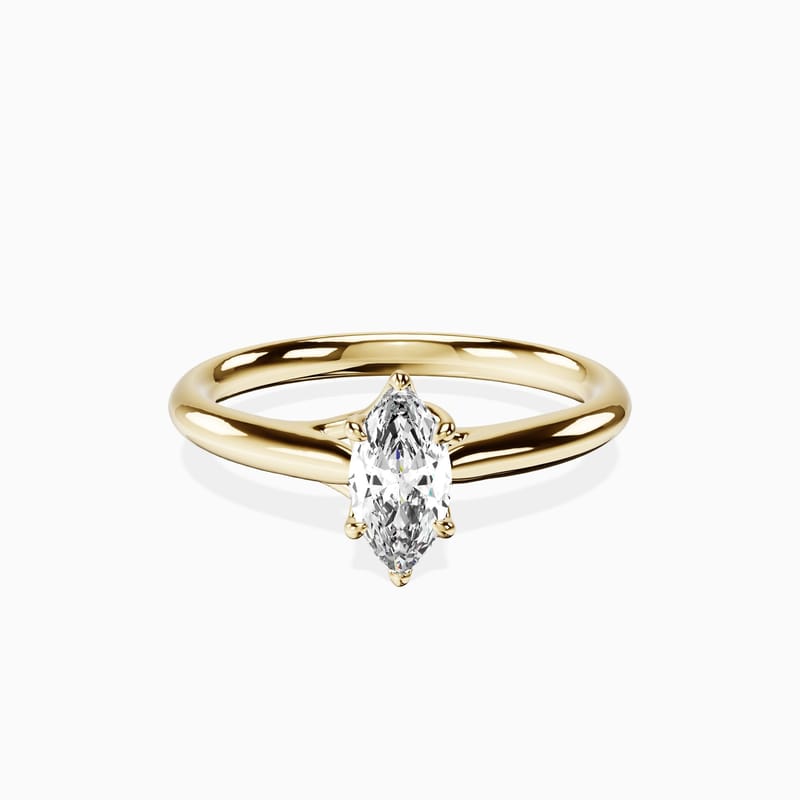 Love Knot Marquise Ring