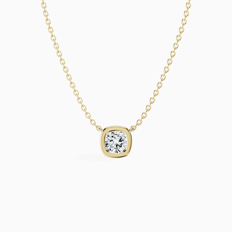 Bezel Cushion Pendant