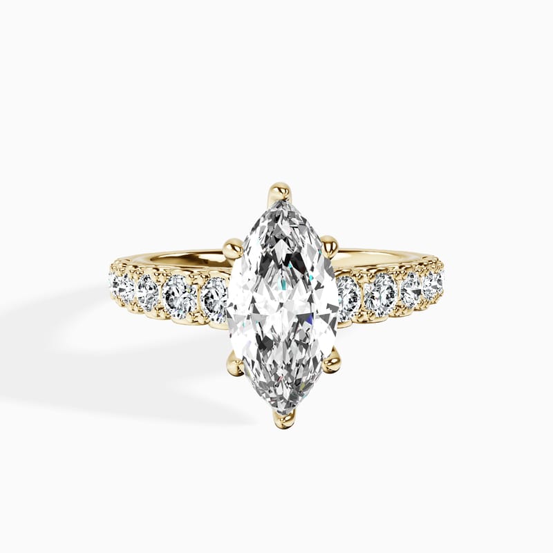 Graduated Marquise Ring