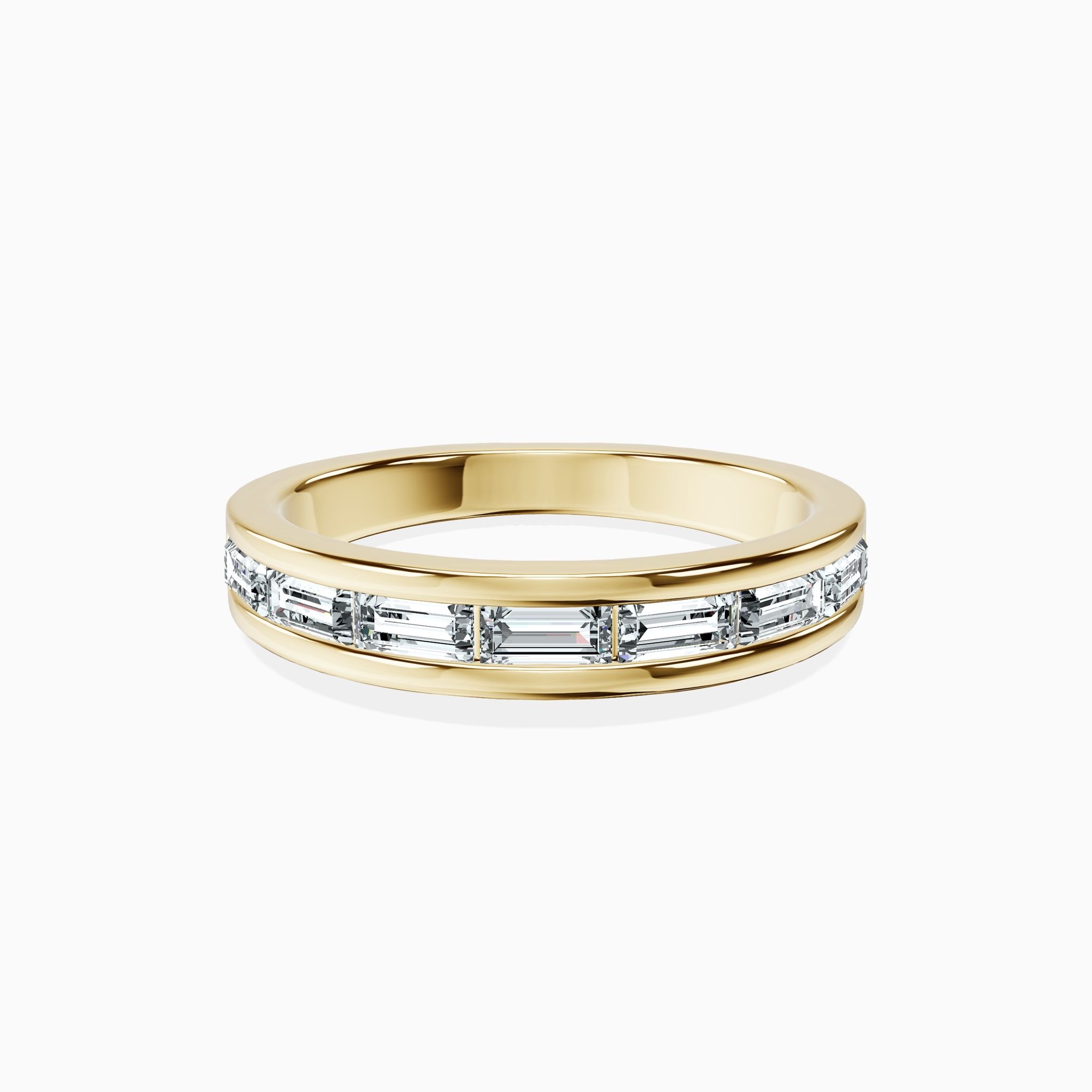 Baguette Diamond Band