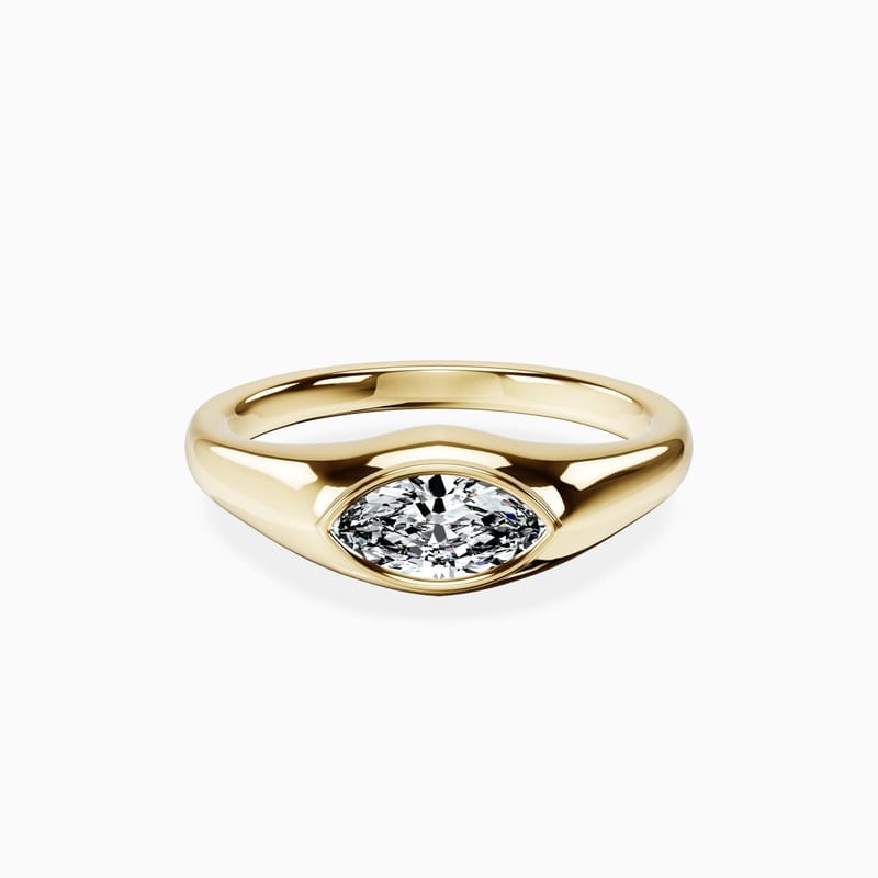 Marquise Signet Ring