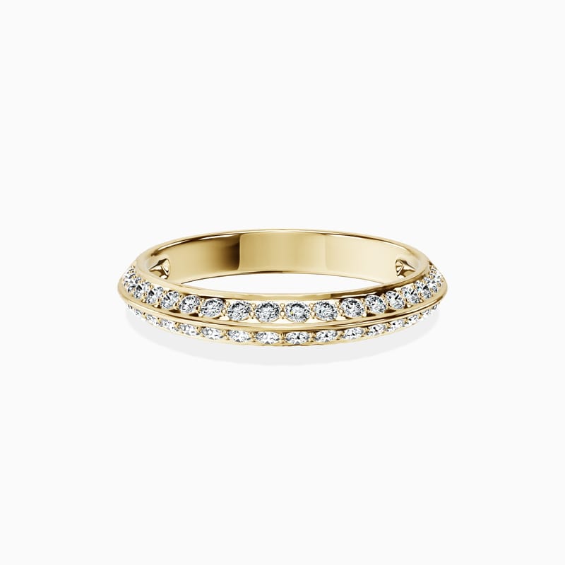 Knife Edge Marquise Ring