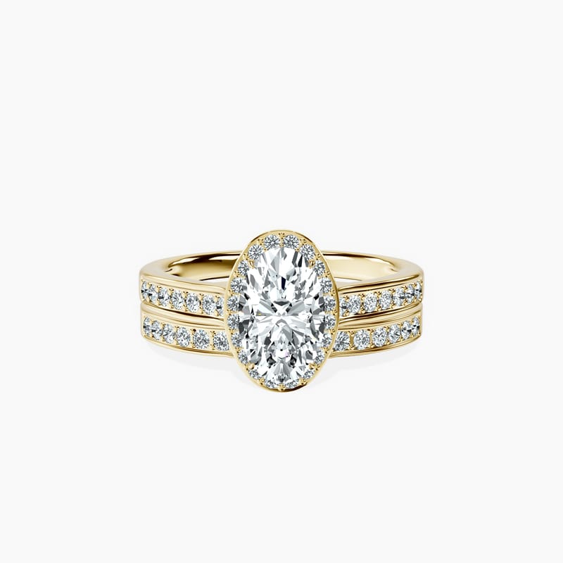 Oval Promise Ring