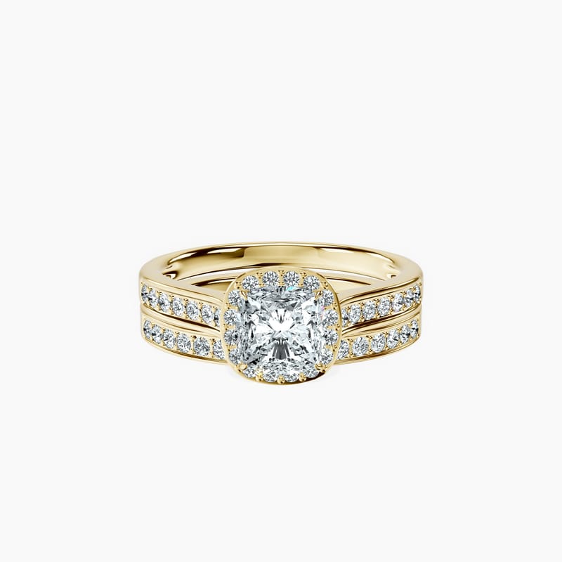 Cushion Promise Ring