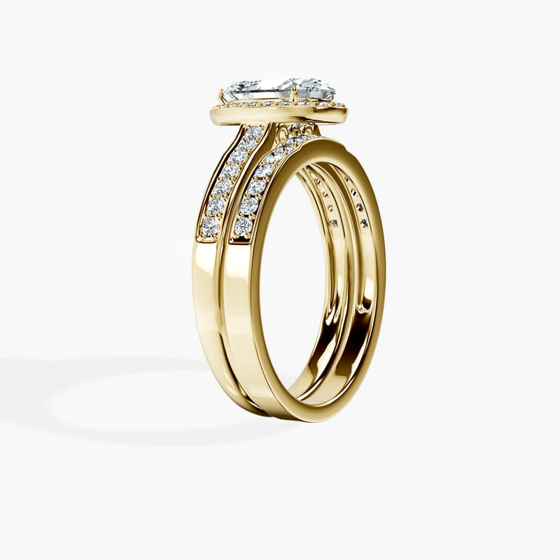 Pear Promise Ring