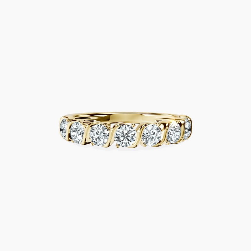 7 Stone Half Eternity Band