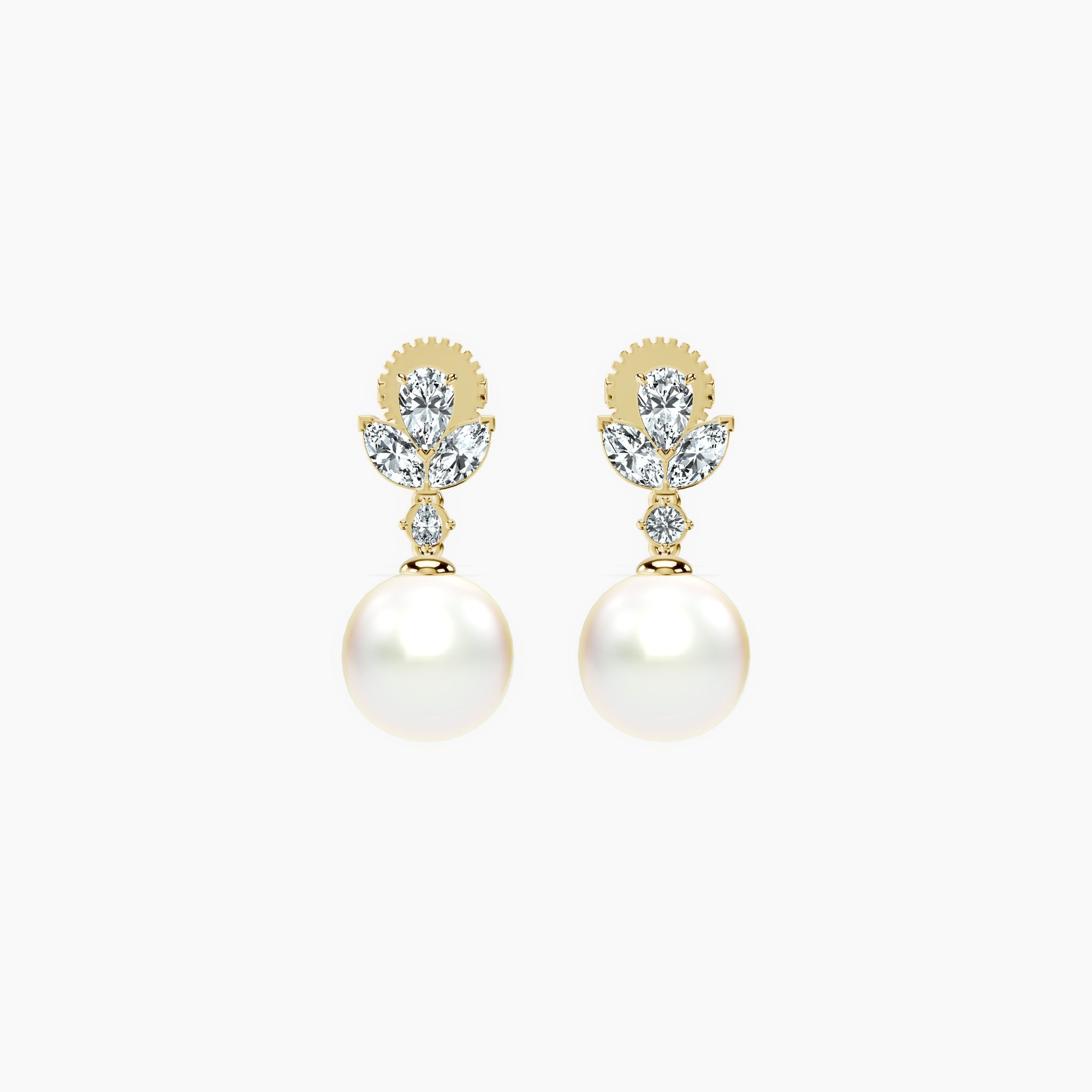 Petal Dewdrop Studs