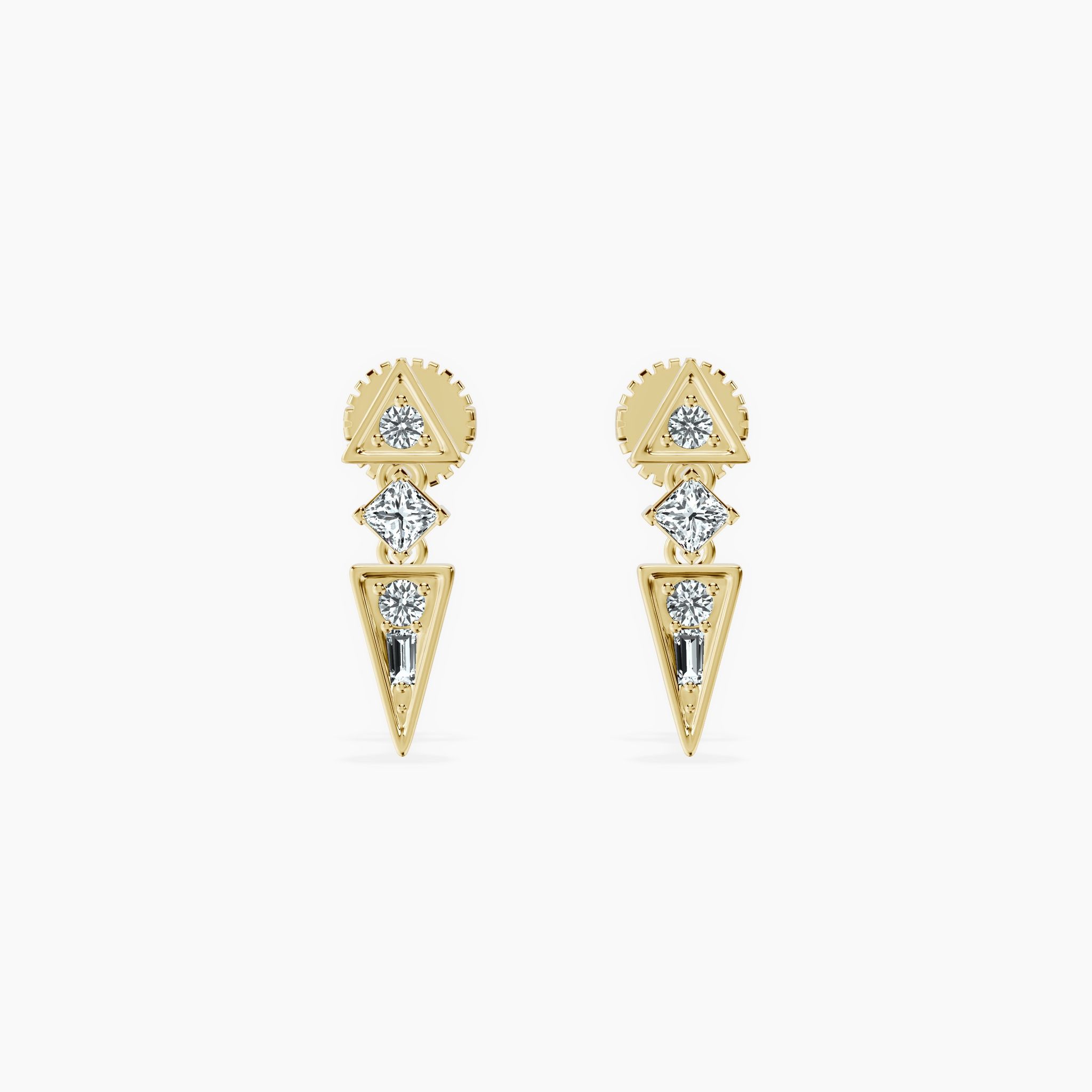 Mosiac Arrow Studs