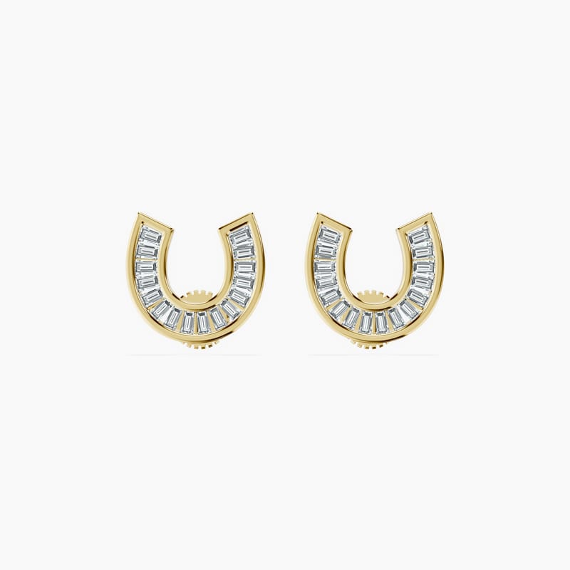 Lucky Horseshoe Studs