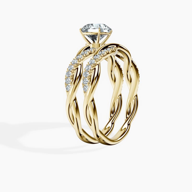 Entwined Round Ring