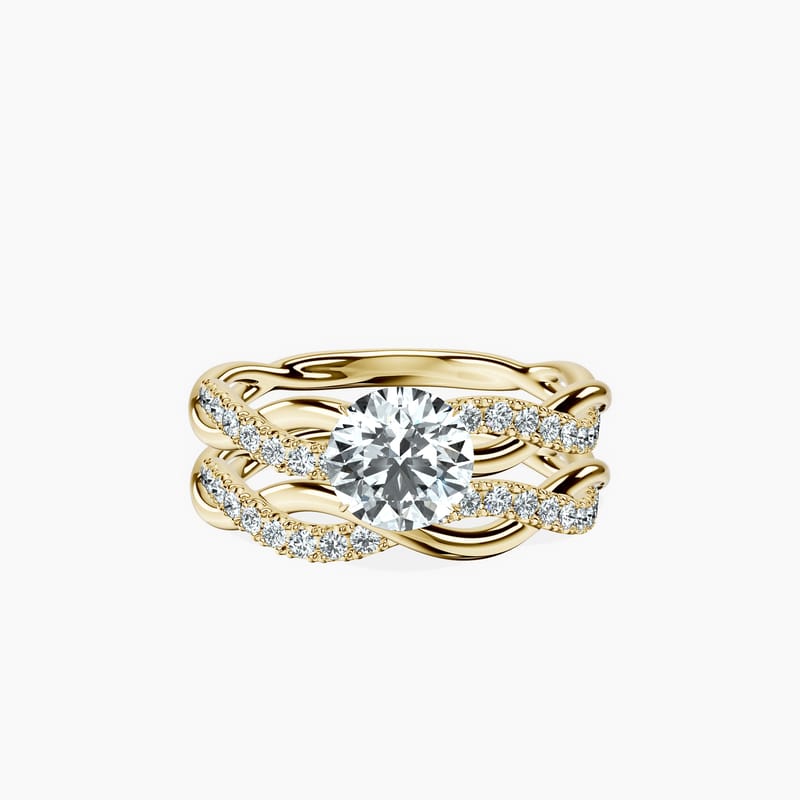 Entwined Round Ring